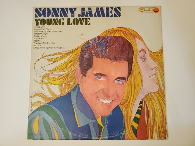 Sonny James Young Love vinyl record