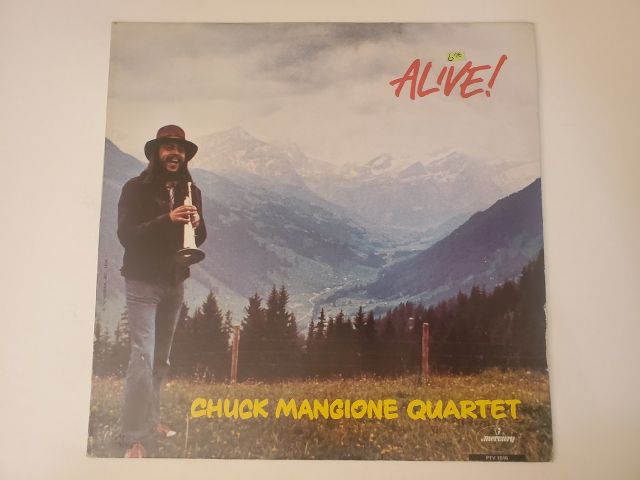 Chuck Mangione Quartet Alive vinyl record