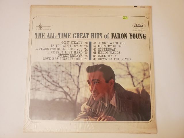 Faron Young The All-Time Great Hits of Faron Young vinyl record