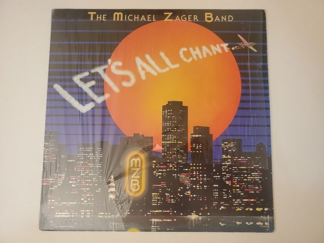 The Michael Zager Band Let's All Chant vinyl record