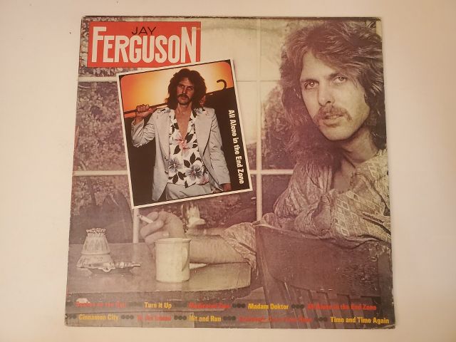 Jay Ferguson All Alone in the End Zone vinyl record