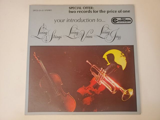 Unknown Your Introduction to Living Strings, Living Voices, Living Jazz vinyl record