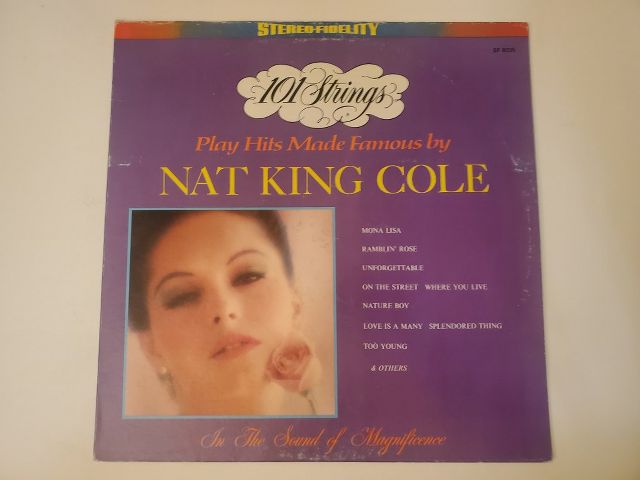 101 Strings Play Hits Made Famous by Nat King Cole vinyl record