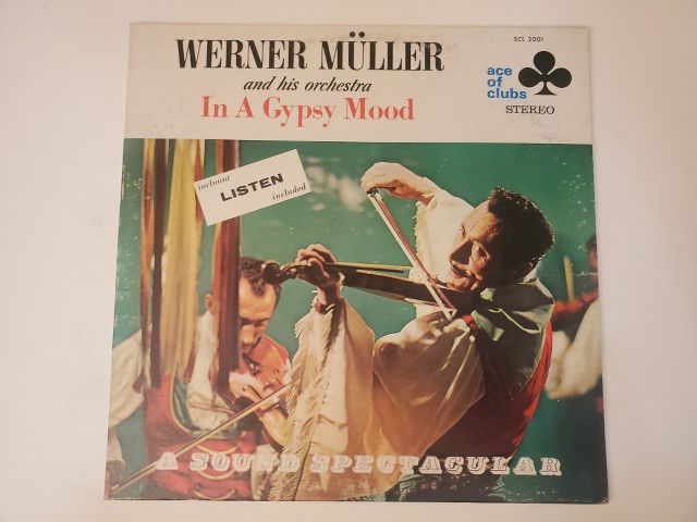 Werner Muller and his Orchestra In A Gypsy Mood vinyl record