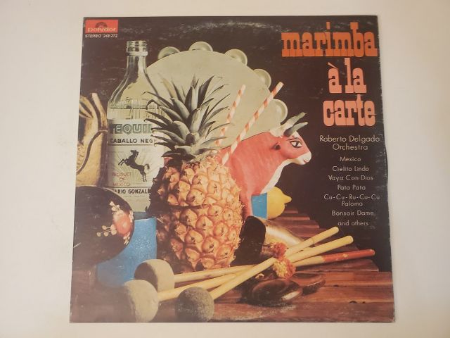 Orchestra Roberto Delgado Marimba ? la Carte vinyl record