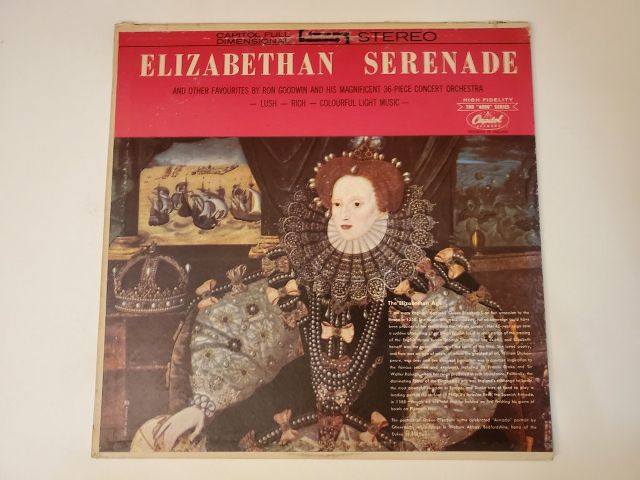 Ron Goodwin and His Orchestra Elizabethan Serenade vinyl record