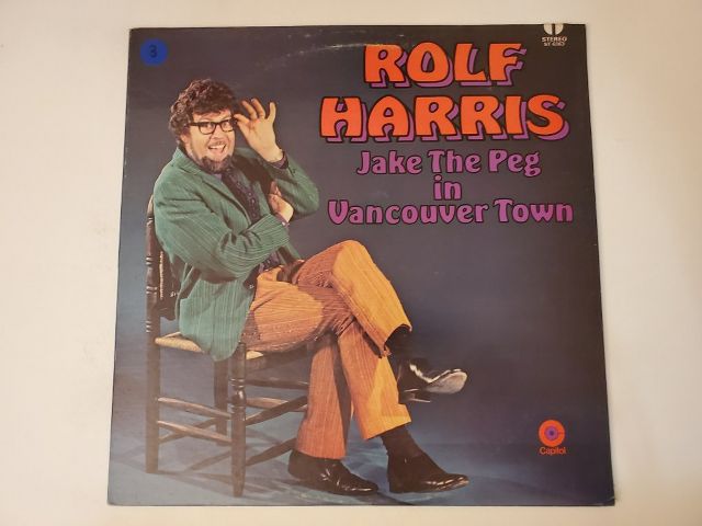 Rolf Harris Jake The Peg in Vancouver Town vinyl record
