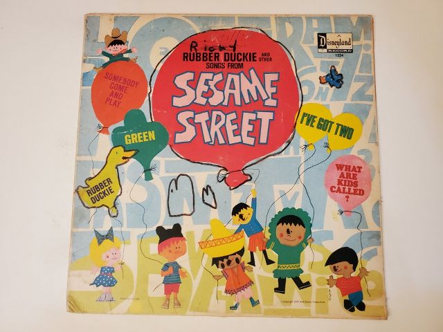 Various Artists Sesame Street: Rubber Duckie and Other Songs vinyl record