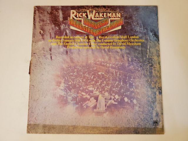 Rick Wakeman Journey to the Centre of the Earth vinyl record