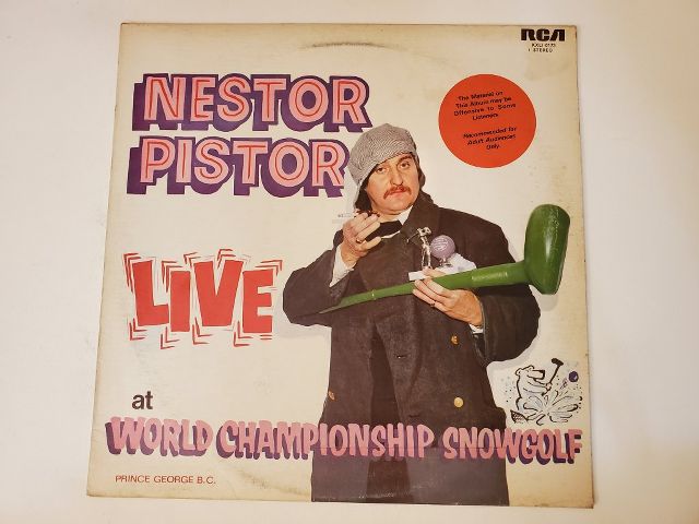 Nestor Pistor Live at World Championship Snowgolf vinyl record
