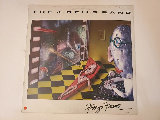 The J. Geils Band Freeze Frame vinyl record