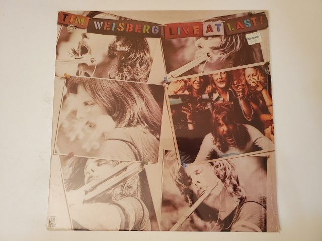 Tim Weisberg Live at Last vinyl record