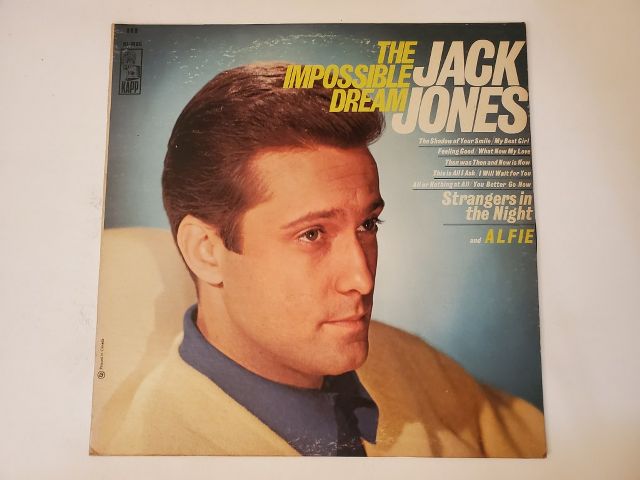 Jack Jones The Impossible Dream vinyl record