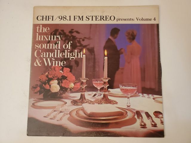 Various Artists The Luxury Sound of Candlelight & Wine, Volume 4 vinyl record