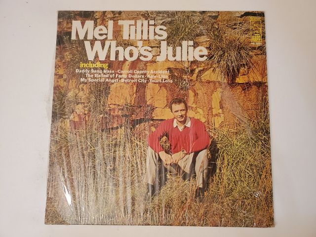 Mel Tillis Who's Julie vinyl record
