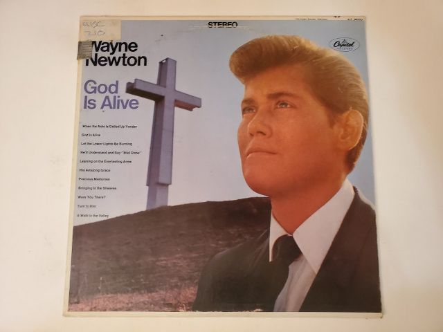Wayne Newton God Is Alive vinyl record