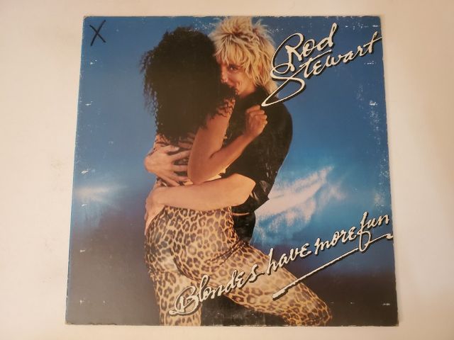 Rod Stewart Blondes Have More Fun vinyl record