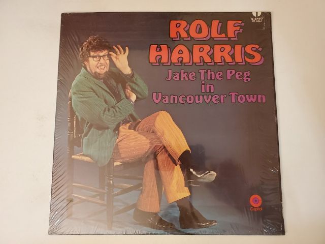Rolf Harris Jake The Peg in Vancouver Town vinyl record