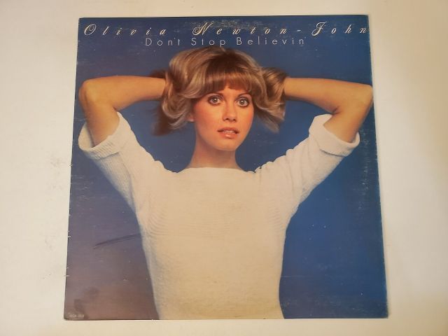 Olivia Newton-John Don't Stop Believin' vinyl record