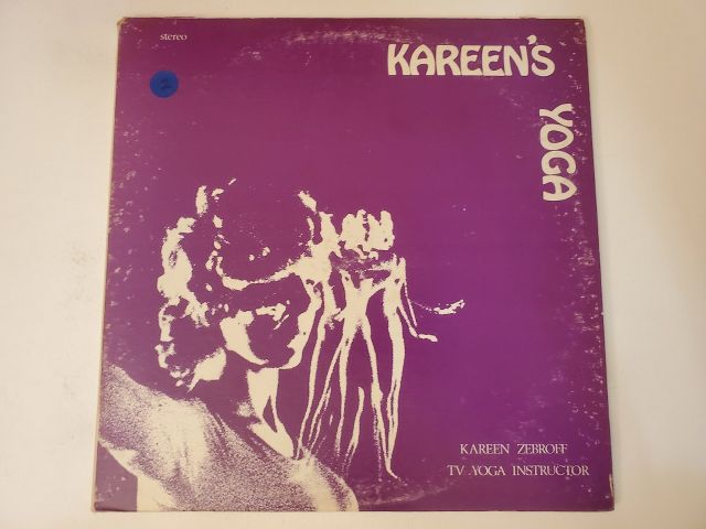 Kareen Zebroff Kareen's Yoga vinyl record
