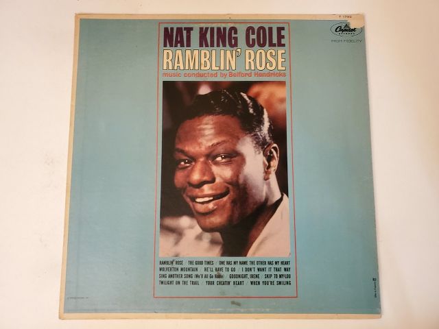 Nat "King" Cole Ramblin' Rose vinyl record
