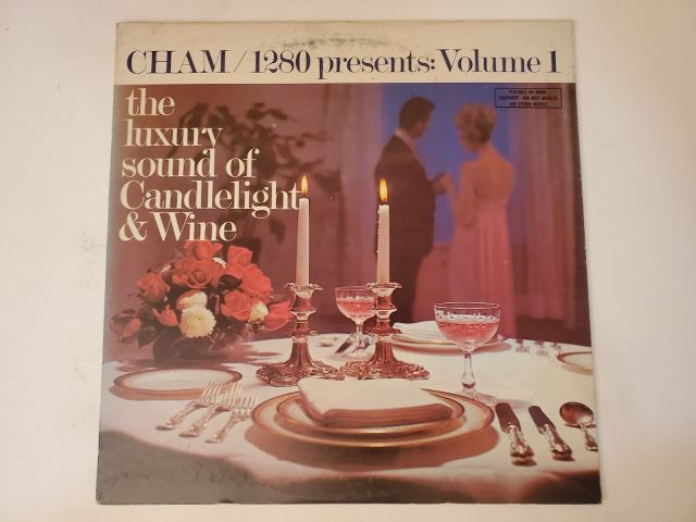 Various Artists The Luxury Sound of Candlelight & Wine: Volume 1 vinyl record