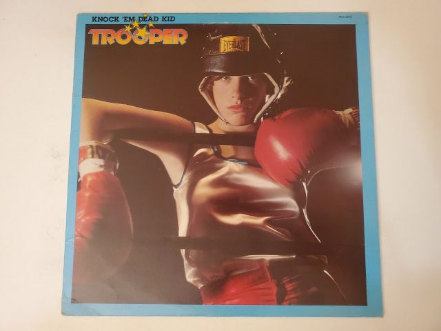 Trooper Knock 'Em Dead Kid vinyl record