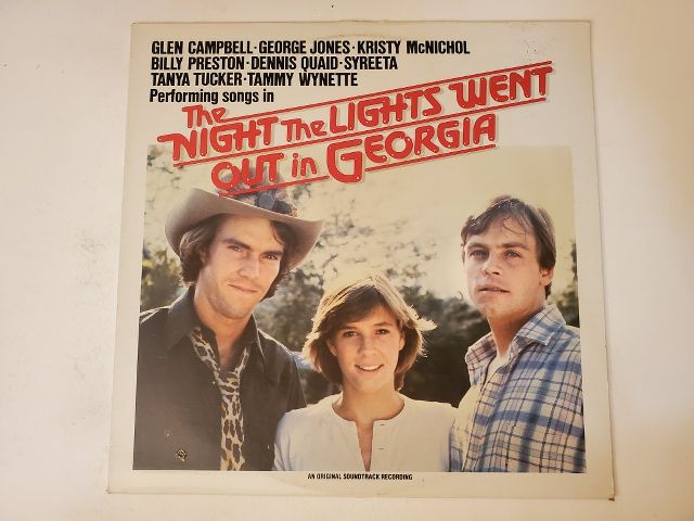 Various Artists The Night the Lights Went Out in Georgia (Original Soundtrack Recording) vinyl record