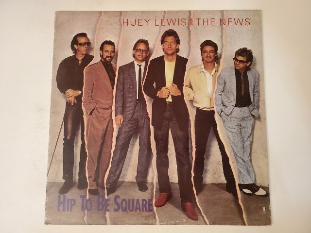 Huey Lewis and the News Hip to Be Square vinyl record