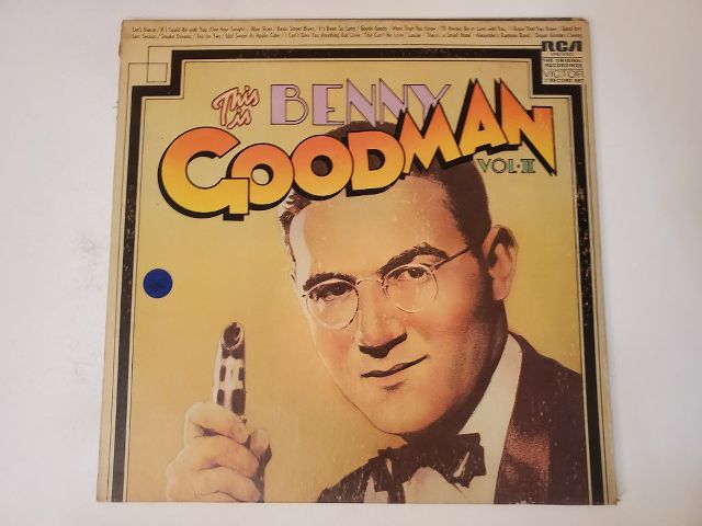 Benny Goodman This is Benny Goodman Vol. II vinyl record