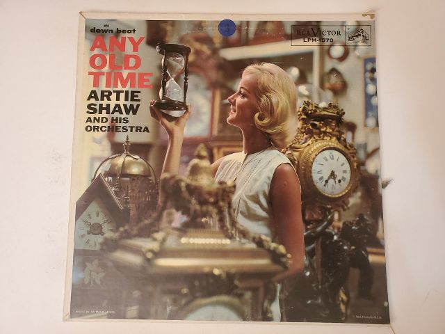 Artie Shaw and His Orchestra Any Old Time vinyl record
