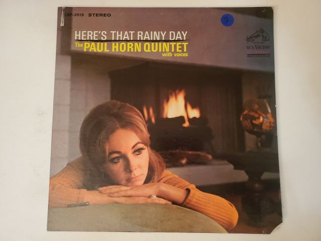 The Paul Horn Quintet Here's That Rainy Day vinyl record