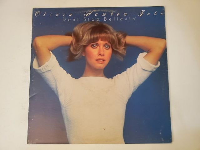 Olivia Newton-John Don't Stop Believin' vinyl record