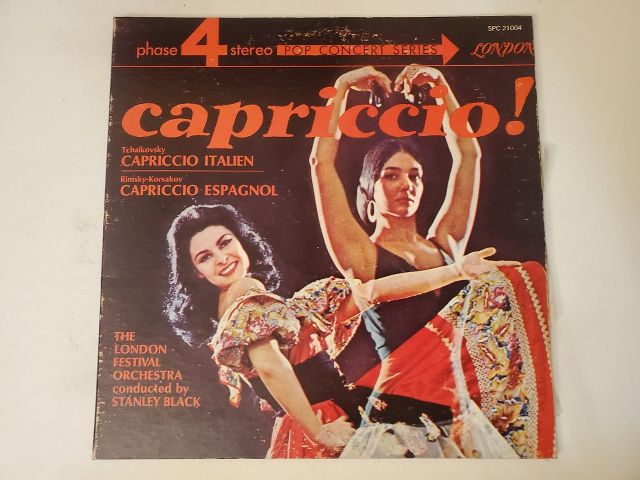 The London Festival Orchestra conducted by Stanley Black Capriccio! vinyl record