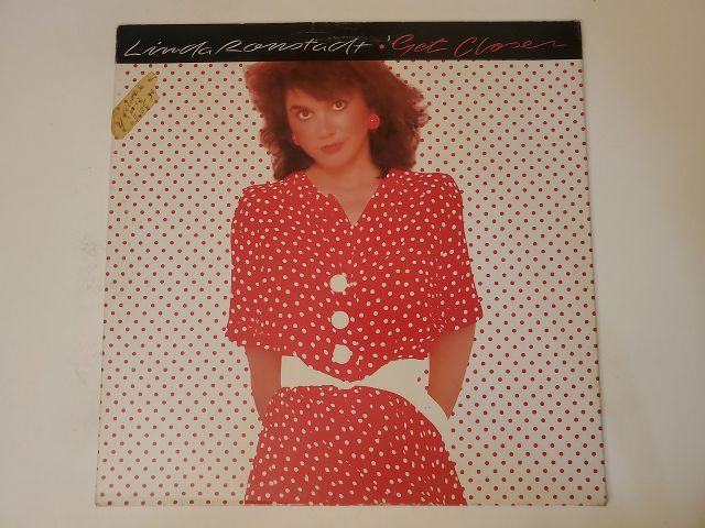 Linda Ronstadt Get Closer vinyl record