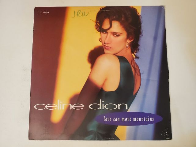 Celine Dion Love Can Move Mountains vinyl record