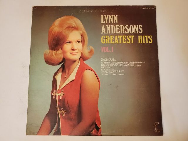 Lynn Anderson Greatest Hits Vol. 1 vinyl record