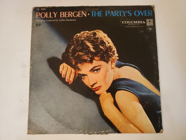 Polly Bergen The Party's Over vinyl record