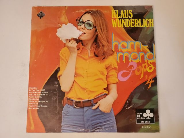 Klaus Wunderlich Hammond Pops 4 vinyl record
