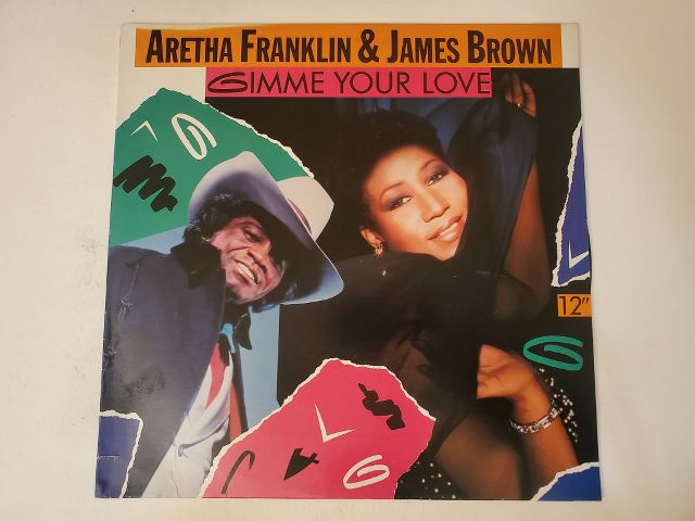 Aretha Franklin & James Brown Gimme Your Love vinyl record