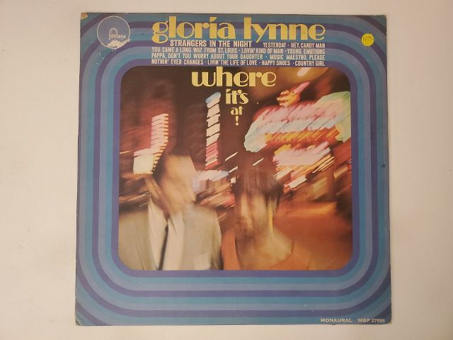 Gloria Lynne Where It's At vinyl record