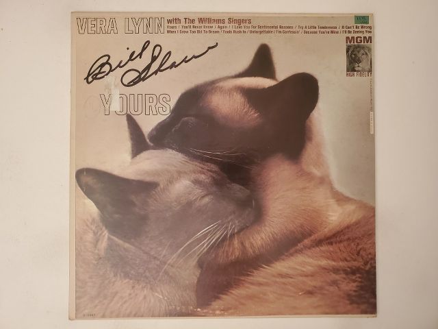 Vera Lynn Yours vinyl record