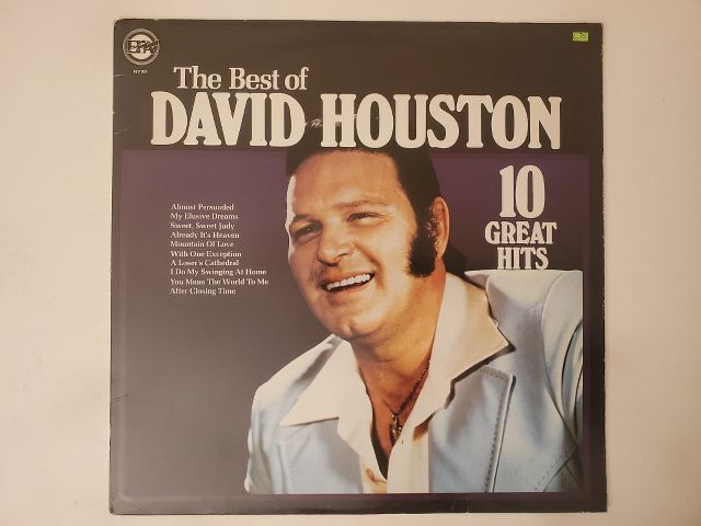 David Houston The Best of David Houston: 10 Great Hits vinyl record