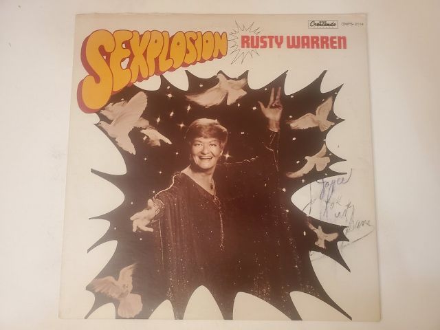 Rusty Warren Sexplosion vinyl record