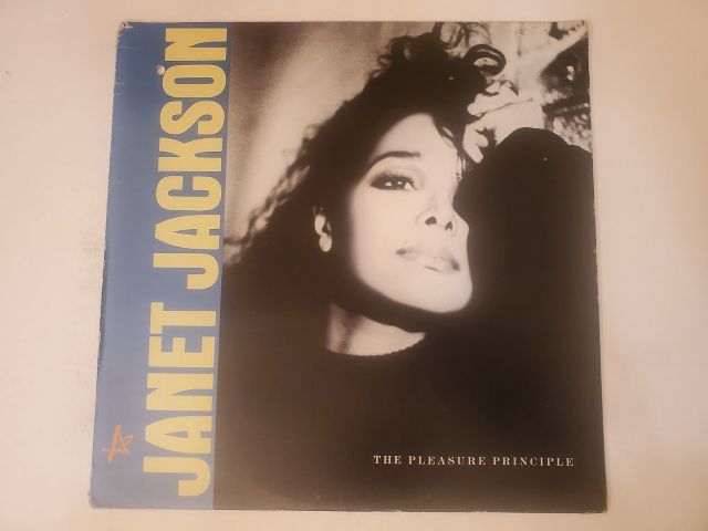 Janet Jackson The Pleasure Principle vinyl record