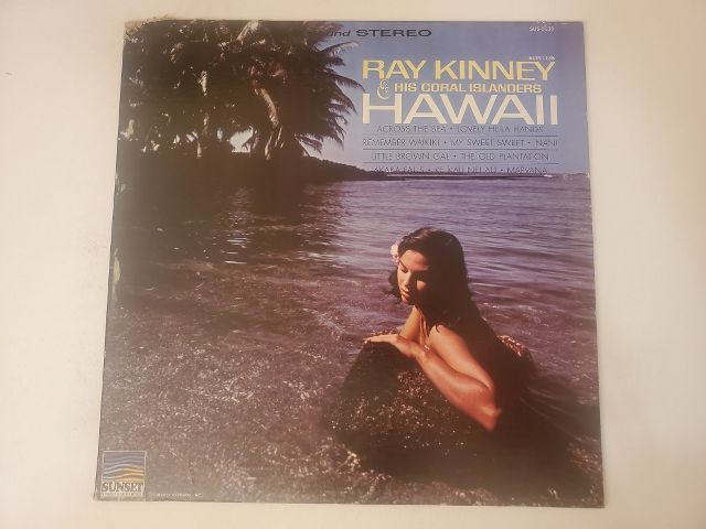 Ray Kinney & His Coral Islanders Hawaii vinyl record