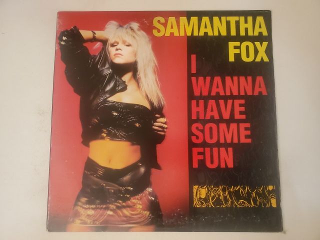 Samantha Fox I Wanna Have Some Fun vinyl record