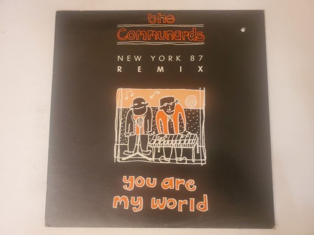 The Communards You Are My World (New York 87 Remix) vinyl record