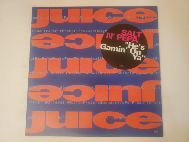 Salt-N-Pepa He's Gammin' On Ya vinyl record