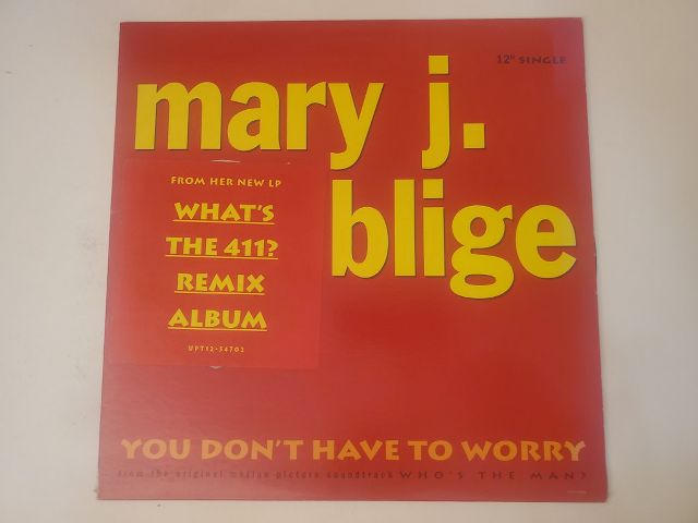 Mary J. Blige What's the 411? Remix Album vinyl record